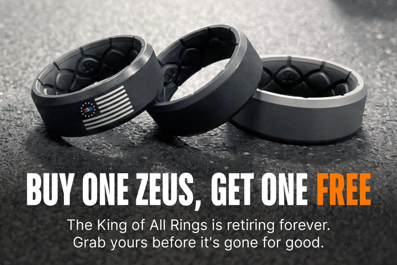 Zeus Whiteout Thin Ring