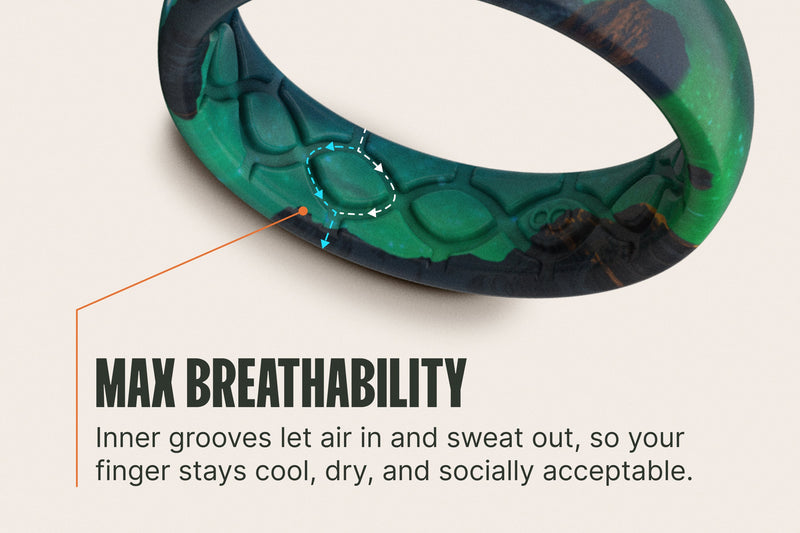 Cactus Bloom - Stackable Ring